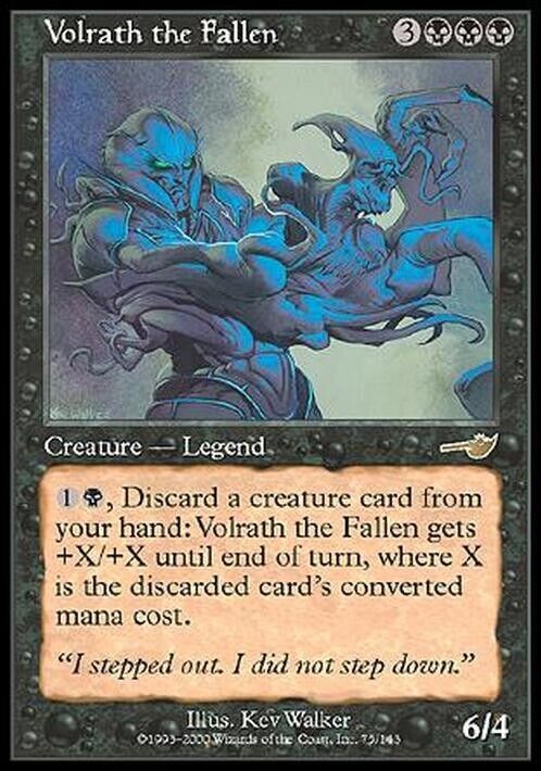 Volrath the Fallen ~ Nemesis [ Excellent ] [ Magic MTG ] - London Magic Traders Limited