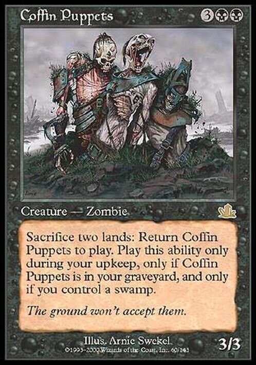 Coffin Puppets ~ Prophecy [ Excellent ] [ Magic MTG ] - London Magic Traders Limited