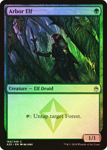 FOIL Arbor Elf ~ Masters 25 [ NearMint ] [ Magic MTG ] - London Magic Traders Limited