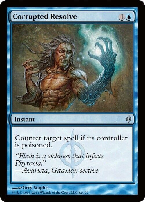 Corrupted Resolve ~ New Phyrexia [ Excellent ] [ Magic MTG ] - London Magic Traders Limited