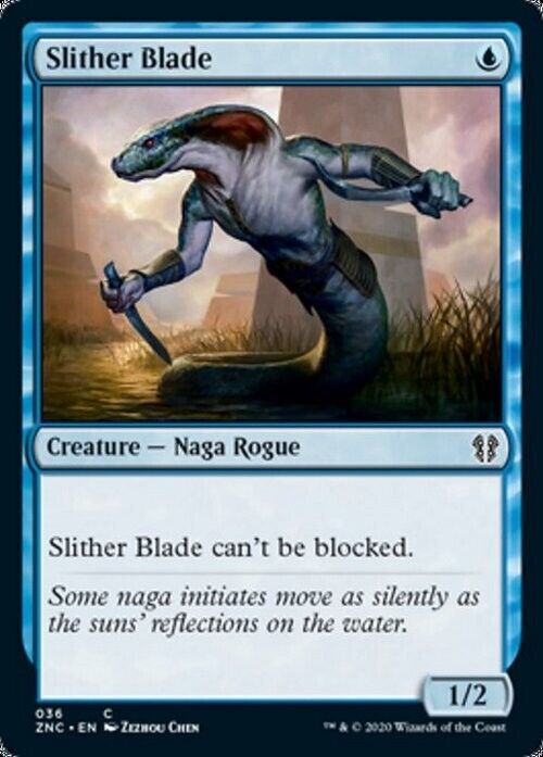 Slither Blade ~ Commander: Zendikar Rising [ NearMint ] [ Magic MTG ] - London Magic Traders Limited