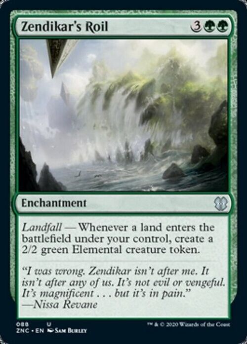 Zendikar's Roil ~ Commander: Zendikar Rising [ NearMint ] [ Magic MTG ] - London Magic Traders Limited