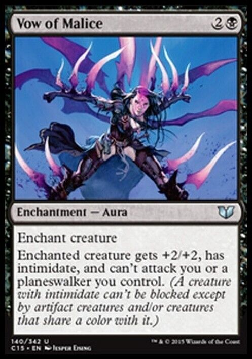 Vow of Malice ~ Commander 2015 [ Excellent ] [ Magic MTG ] - London Magic Traders Limited