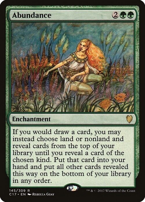 Abundance ~ Commander 2017 [ NearMint ] [ Magic MTG ] - London Magic Traders Limited