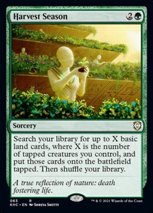 Harvest Season ~ Commander: Kaldheim [ NearMint ] [ Magic MTG ] - London Magic Traders Limited