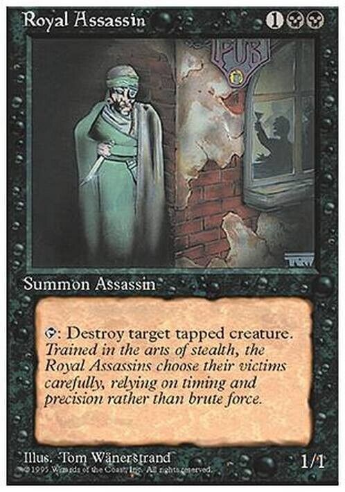 Royal Assassin ~ Fourth Edition [ Excellent ] [ Magic MTG ] - London Magic Traders Limited