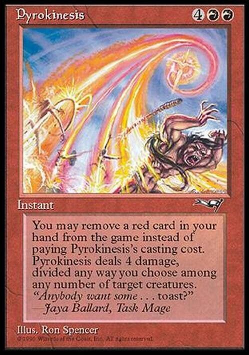 Pyrokinesis ~ Alliances [ NearMint ] [ Magic MTG ] - London Magic Traders Limited