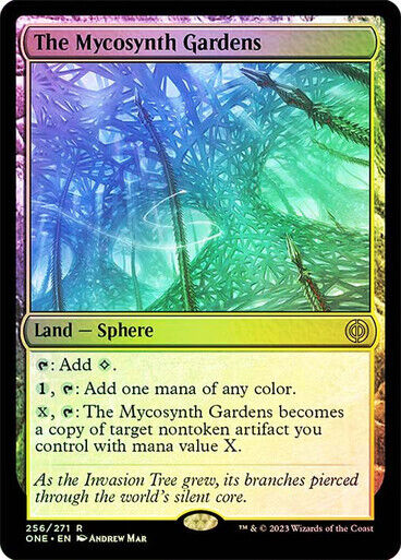 FOIL The Mycosynth Gardens ~ Phyrexia: All Will Be One [ NM ] [ Magic MTG ] - London Magic Traders Limited
