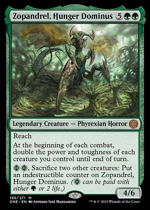 Zopandrel, Hunger Dominus ~ Phyrexia: All Will Be One [ NearMint ] [ Magic MTG ] - London Magic Traders Limited