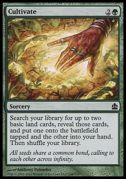 Cultivate ~ Commander 2011 [ Excellent ] [ Magic MTG ] - London Magic Traders Limited