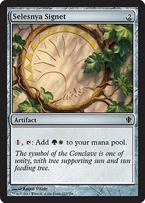 Selesnya Signet ~ Commander 2013 [ Excellent ] [ Magic MTG ] - London Magic Traders Limited