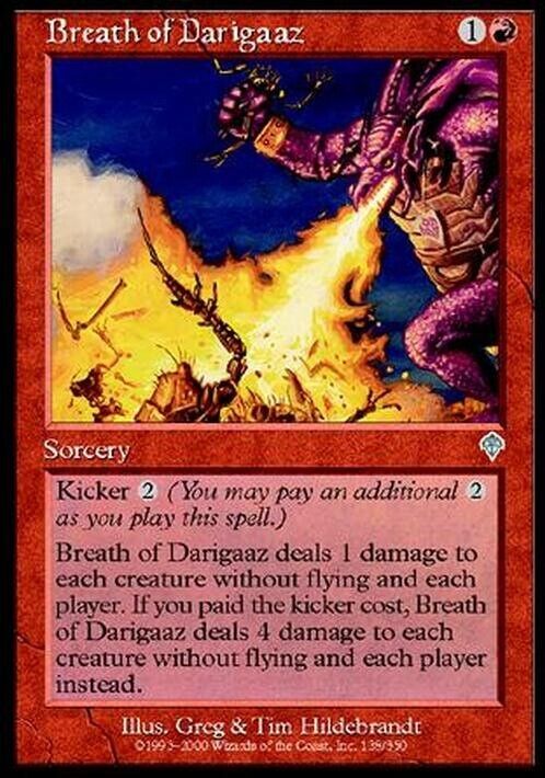 Breath of Darigaaz ~ Invasion [ Excellent ] [ Magic MTG ] - London Magic Traders Limited