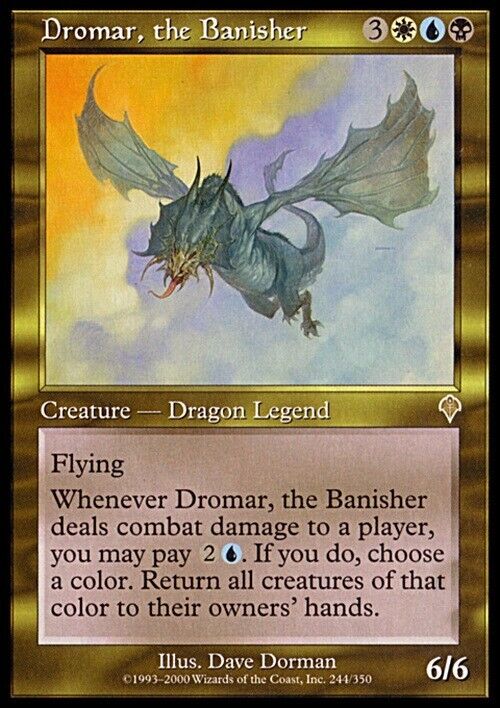 Dromar, the Banisher ~ Invasion [ Excellent ] [ Magic MTG ] - London Magic Traders Limited