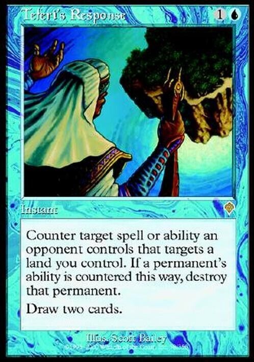 Teferi's Response ~ Invasion [ Excellent ] [ Magic MTG ] - London Magic Traders Limited