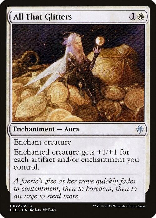 All That Glitters ~ Throne of Eldraine [ NearMint ] [ Magic MTG ] - London Magic Traders Limited