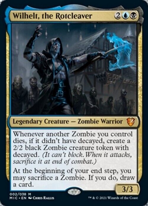 Wilhelt, the Rotcleaver ~ Commander: Midnight Hunt [ NearMint ] [ Magic MTG ] - London Magic Traders Limited