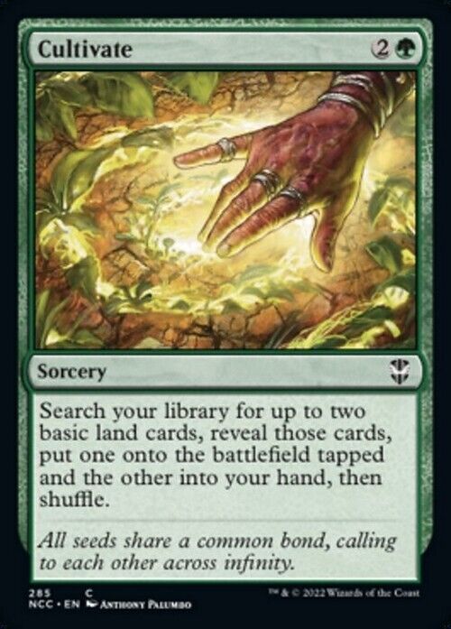 Cultivate ~ Commander: Streets of New Capenna [ NM ] [ Magic MTG ] - London Magic Traders Limited