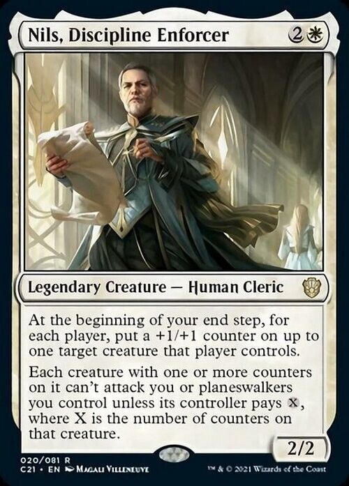 Nils, Discipline Enforcer ~ Commander: Strixhaven [ NearMint ] [ Magic MTG ] - London Magic Traders Limited