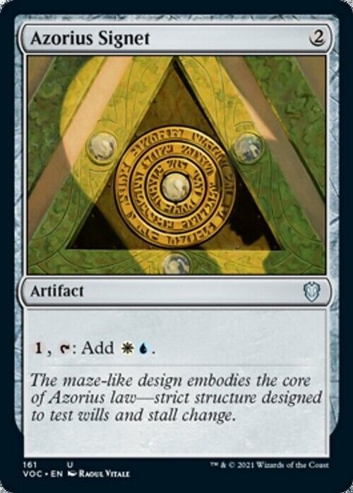 Azorius Signet ~ Commander: Crimson Vow [ NM ] [ Magic MTG ] - London Magic Traders Limited