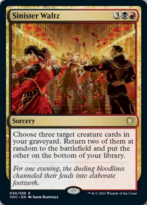 Sinister Waltz ~ Commander: Crimson Vow [ NM ] [ Magic MTG ] - London Magic Traders Limited