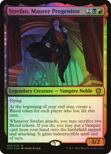 FOIL Strefan, Maurer Progenitor ~ Commander: Crimson Vow [ NM ] [ Magic MTG ] - London Magic Traders Limited