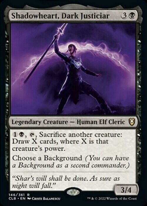 Shadowheart, Dark Justiciar ~ Commander Legends 2: Baldur's Gate [ NM ] [ MTG ] - London Magic Traders Limited