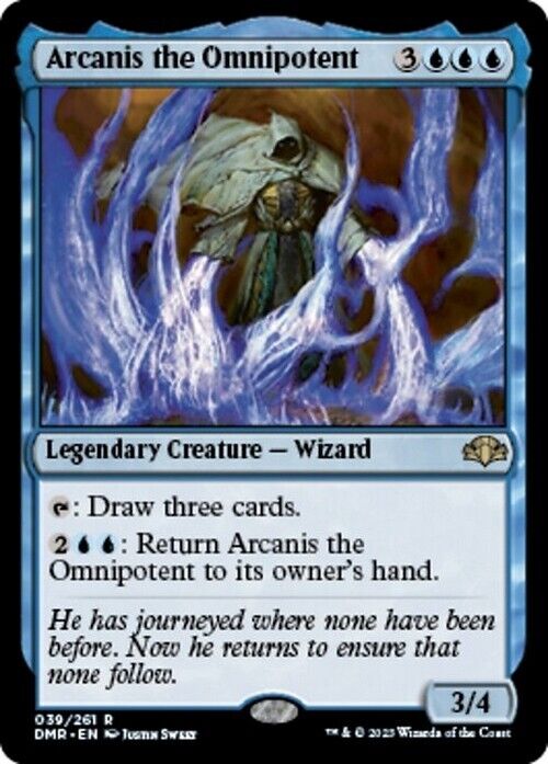 Arcanis the Omnipotent ~ Dominaria Remastered [ NearMint ] [ Magic MTG ] - London Magic Traders Limited