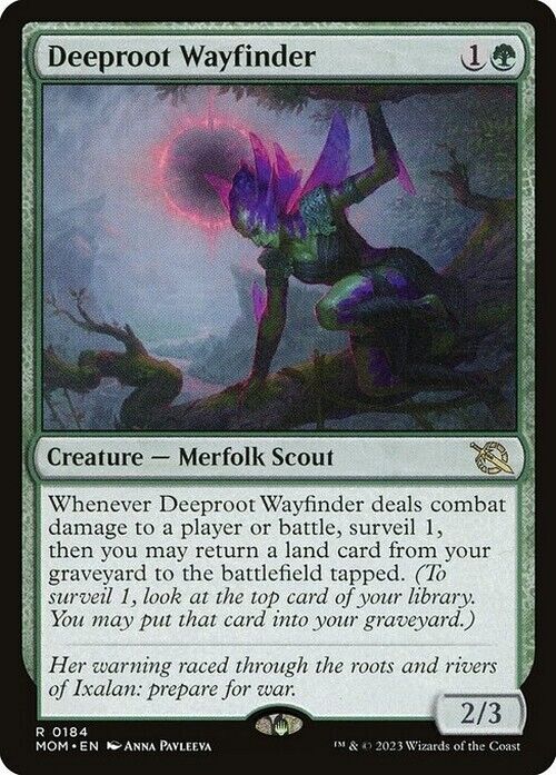 Deeproot Wayfinder ~ March of the Machine [ NearMint ] [ Magic MTG ] - London Magic Traders Limited