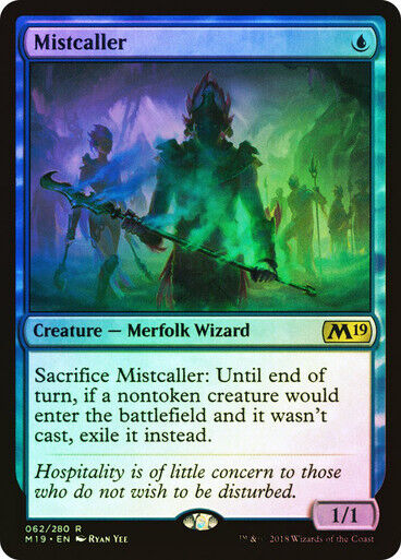 FOIL Mistcaller ~ Core 2019 [ NearMint ] [ Magic MTG ] - London Magic Traders Limited