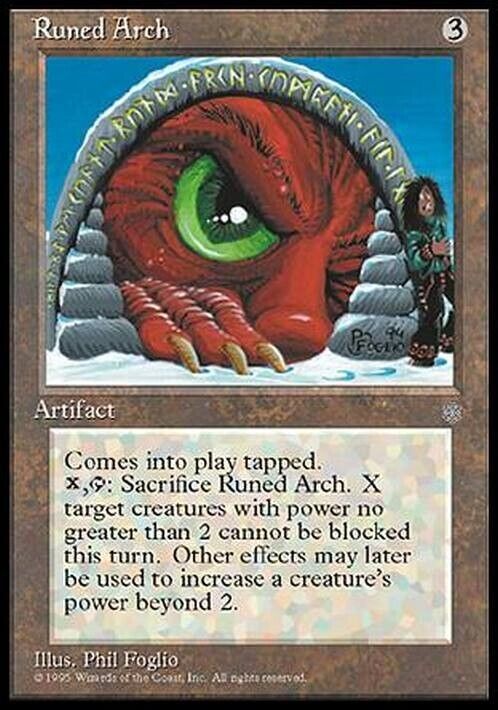 Runed Arch ~ Ice Age [ Excellent ] [ Magic MTG ] - London Magic Traders Limited