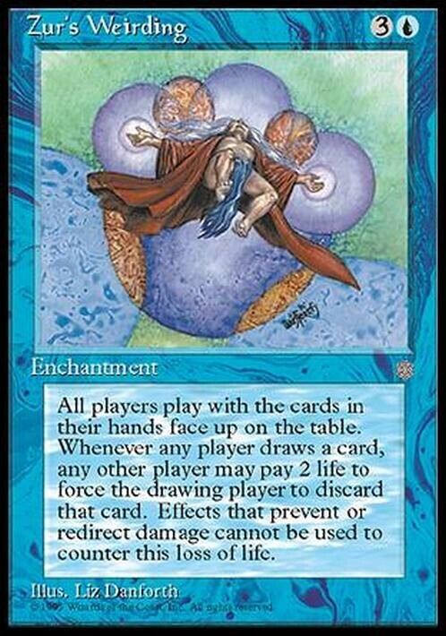 Zur's Weirding ~ Ice Age [ Excellent ] [ Magic MTG ] - London Magic Traders Limited
