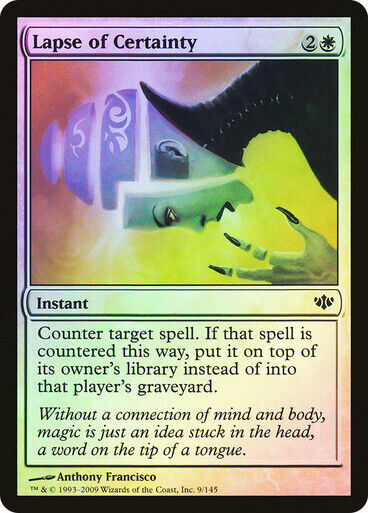 FOIL Lapse of Certainty ~ Conflux [ Excellent ] [ Magic MTG ] - London Magic Traders Limited