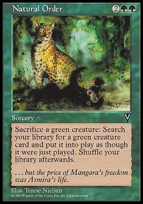 Natural Order ~ Visions [ NearMint ] [ Magic MTG ] - London Magic Traders Limited