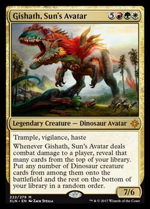 Gishath, Sun's Avatar ~ Ixalan [ Excellent ] [ Magic MTG ] - London Magic Traders Limited
