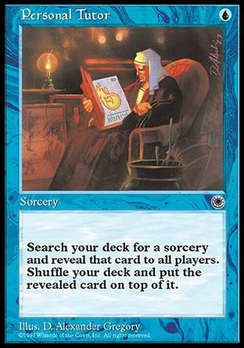 Personal Tutor ~ Portal [ Excellent ] [ Magic MTG ] - London Magic Traders Limited