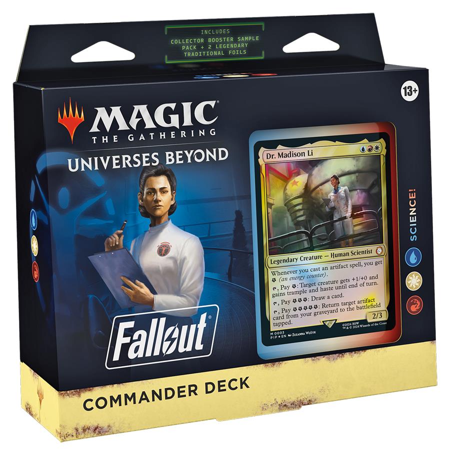 PREORDER ~ Science! Commander Deck ~ Universes Beyond: Fallout ~ MTG Sealed