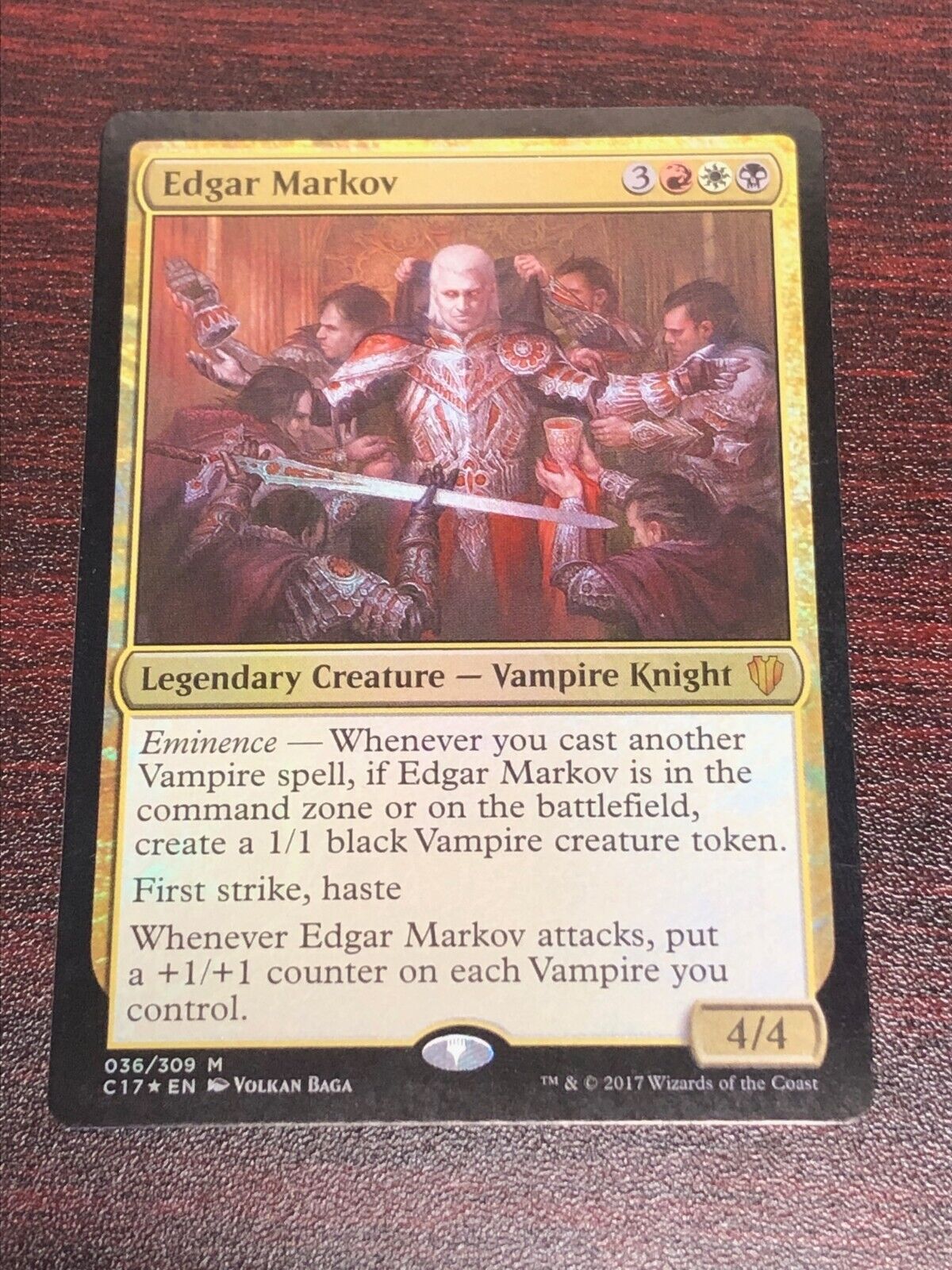 FOIL Edgar Markov ~ Commander 2017 [ NearMint ] [ Magic MTG ] - London Magic Traders Limited