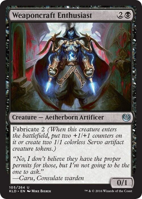 Weaponcraft Enthusiast ~ Kaladesh [ Excellent ] [ Magic MTG ] - London Magic Traders Limited