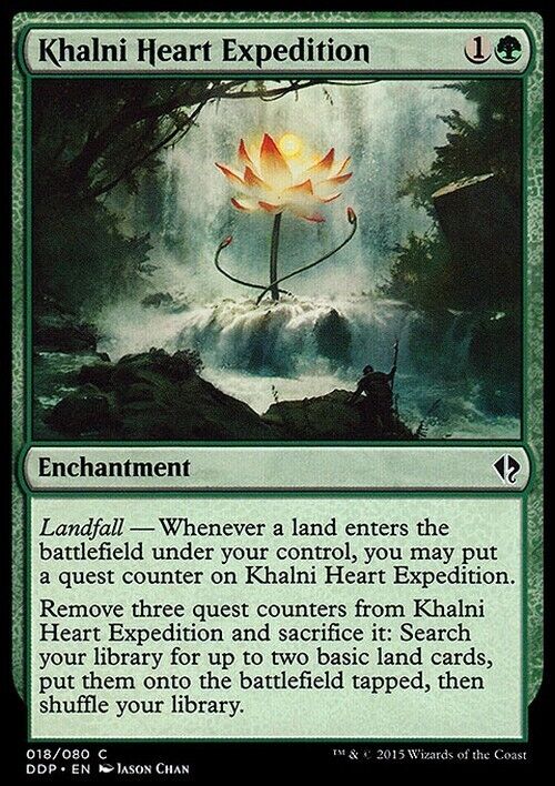 Khalni Heart Expedition ~ Duel Decks [ Excellent ] [ Magic MTG ] - London Magic Traders Limited