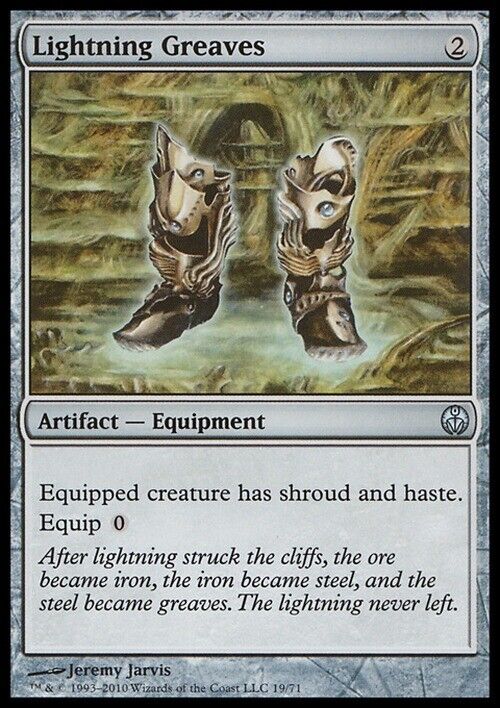 Lightning Greaves ~ Duel Decks [ Excellent ] [ Magic MTG ] - London Magic Traders Limited