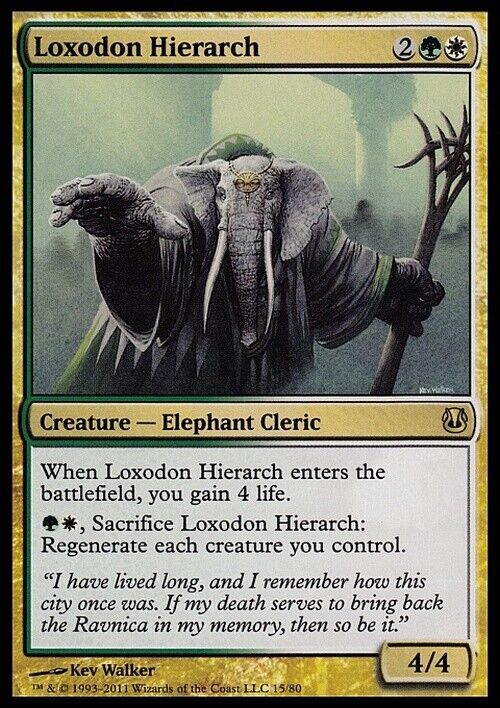 Loxodon Hierarch ~ Duel Decks [ Excellent ] [ Magic MTG ] - London Magic Traders Limited