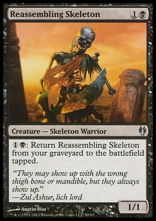 Reassembling Skeleton ~ Duel Decks [ Excellent ] [ Magic MTG ] - London Magic Traders Limited