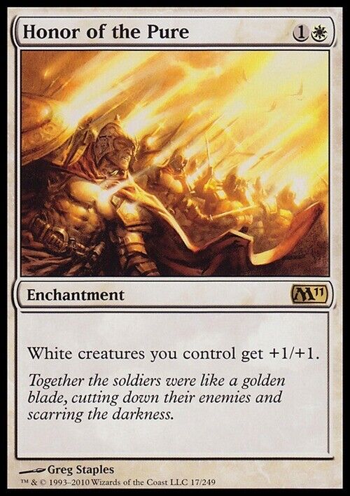 Honor of the Pure ~ Magic 2011 [ Excellent ] [ Magic MTG ] - London Magic Traders Limited