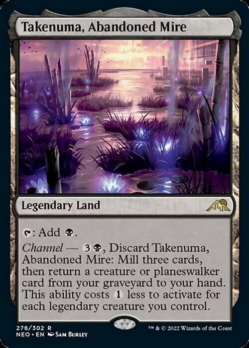 Takenuma, Abandoned Mire ~ Kamigawa: Neon Dynasty [ NM ] [ Magic MTG ] - London Magic Traders Limited