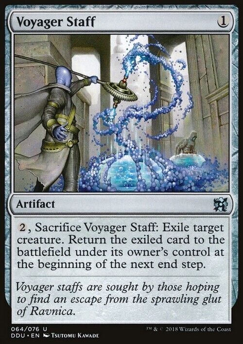 Voyager Staff ~ Duel Decks [ Excellent ] [ Magic MTG ] - London Magic Traders Limited