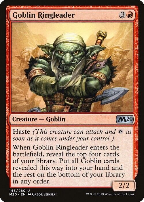 Goblin Ringleader ~ Core 2020 [ Excellent ] [ Magic MTG ] - London Magic Traders Limited