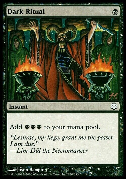 Dark Ritual ~ Coldsnap Theme [ Excellent ] [ Magic MTG ] - London Magic Traders Limited