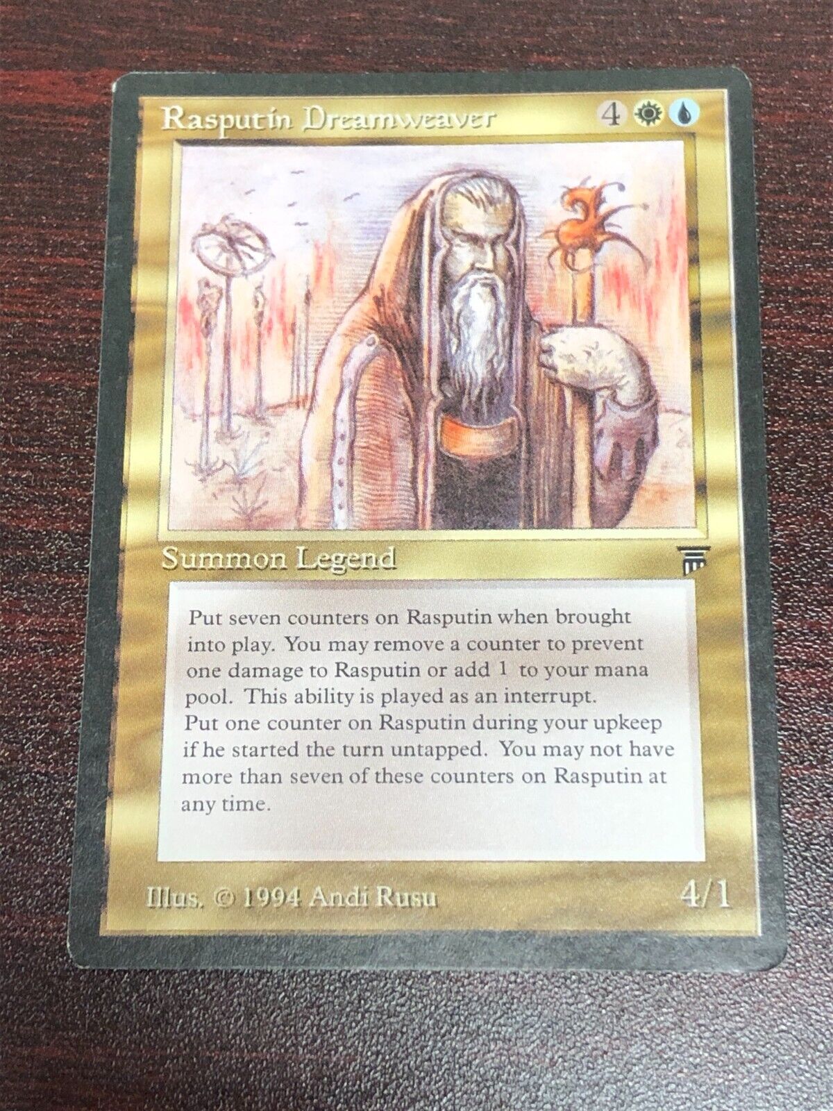 Rasputin Dreamweaver ~ Legends [ NearMint ] [ Magic MTG ] – London