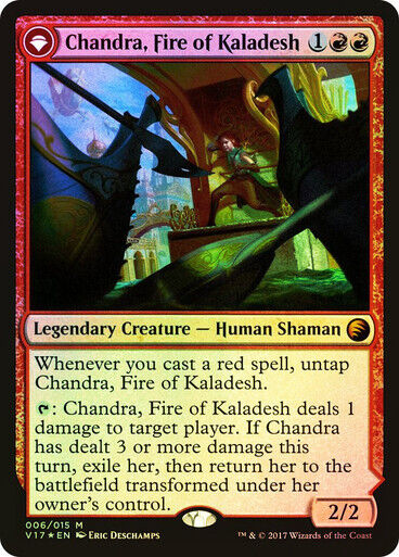 FOIL Chandra, Fire of Kaladesh ~ From the Vault [ NearMint ] [ Magic MTG ] - London Magic Traders Limited