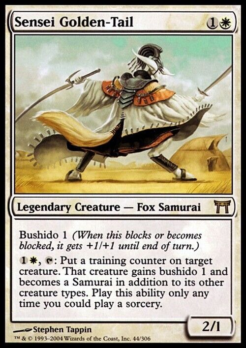 Sensei Golden-Tail ~ Champions of Kamigawa [ Excellent ] [ Magic MTG ] - London Magic Traders Limited